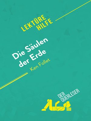 cover image of Die Säulen der Erde von Ken Follet (Lektürehilfe)